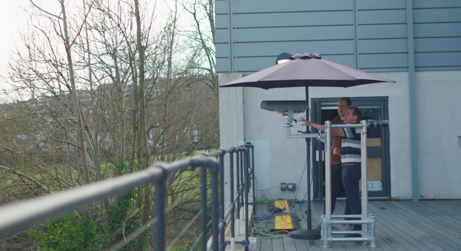 Lidar on balcony